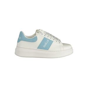 Gaelle Paris Bianco Polyurethane Women Women's Sneaker